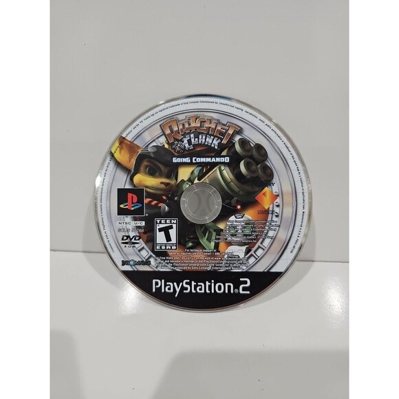 Sony Playstation 2 PS2 Ratchet & Clank: Going Commando Game With 8mb Memory Card - Picture 1 of 6